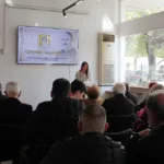 Τελετή ονοματοδοσίας της αίθουσας του ΔΣ  προς τιμήν του Σπύρου Γαλάνη, στον «Απόλλων» Πατρών ΦΩΤΟ