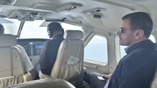 Ηλεία: Δοκιμαστική πτήση του Υδροπλάνου στην Κυλλήνη ΦΩΤΟ