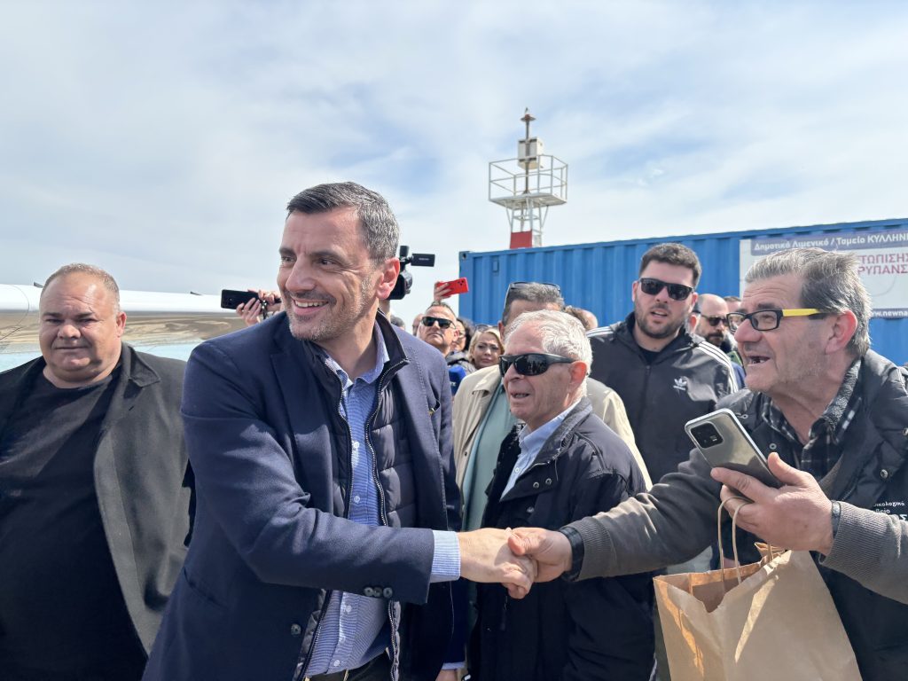 Ηλεία: Δοκιμαστική πτήση του Υδροπλάνου στην Κυλλήνη ΦΩΤΟ