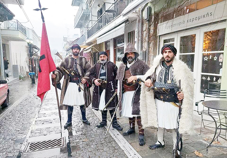 Ο Σύλλογος Ιστορικής Αναβίωσης «Βοστίτσα» στην «Μάχη του Ντολβά» ΦΩΤΟ