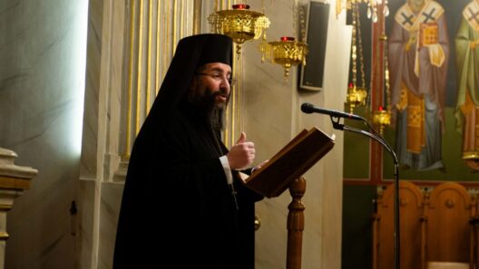 Ο Ε' Κατανυκτικός Εσπερινός στο Αίγιο με τον Πρωτοσύγκελλο της ΙΜ Μεσσηνίας