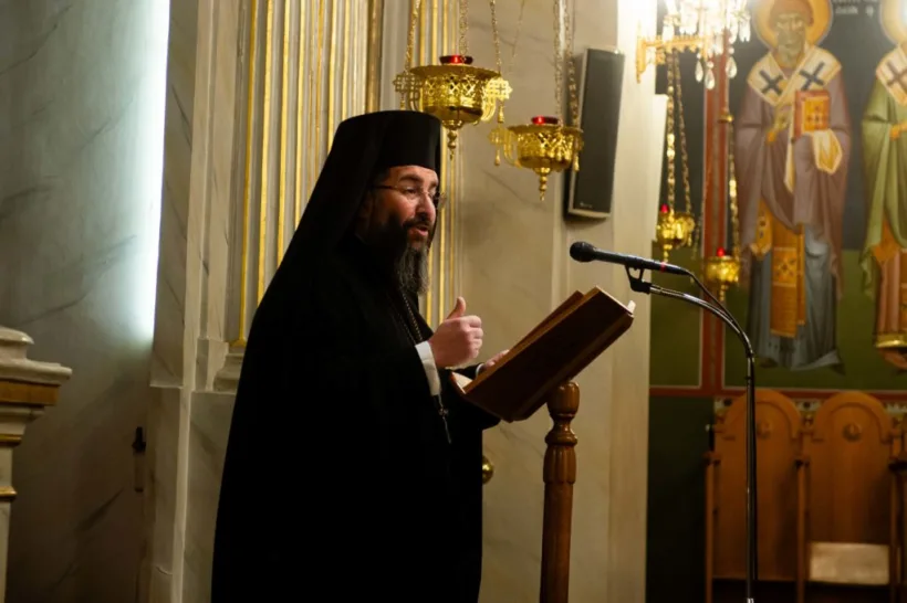 Ο Ε' Κατανυκτικός Εσπερινός στο Αίγιο με τον Πρωτοσύγκελλο της ΙΜ Μεσσηνίας