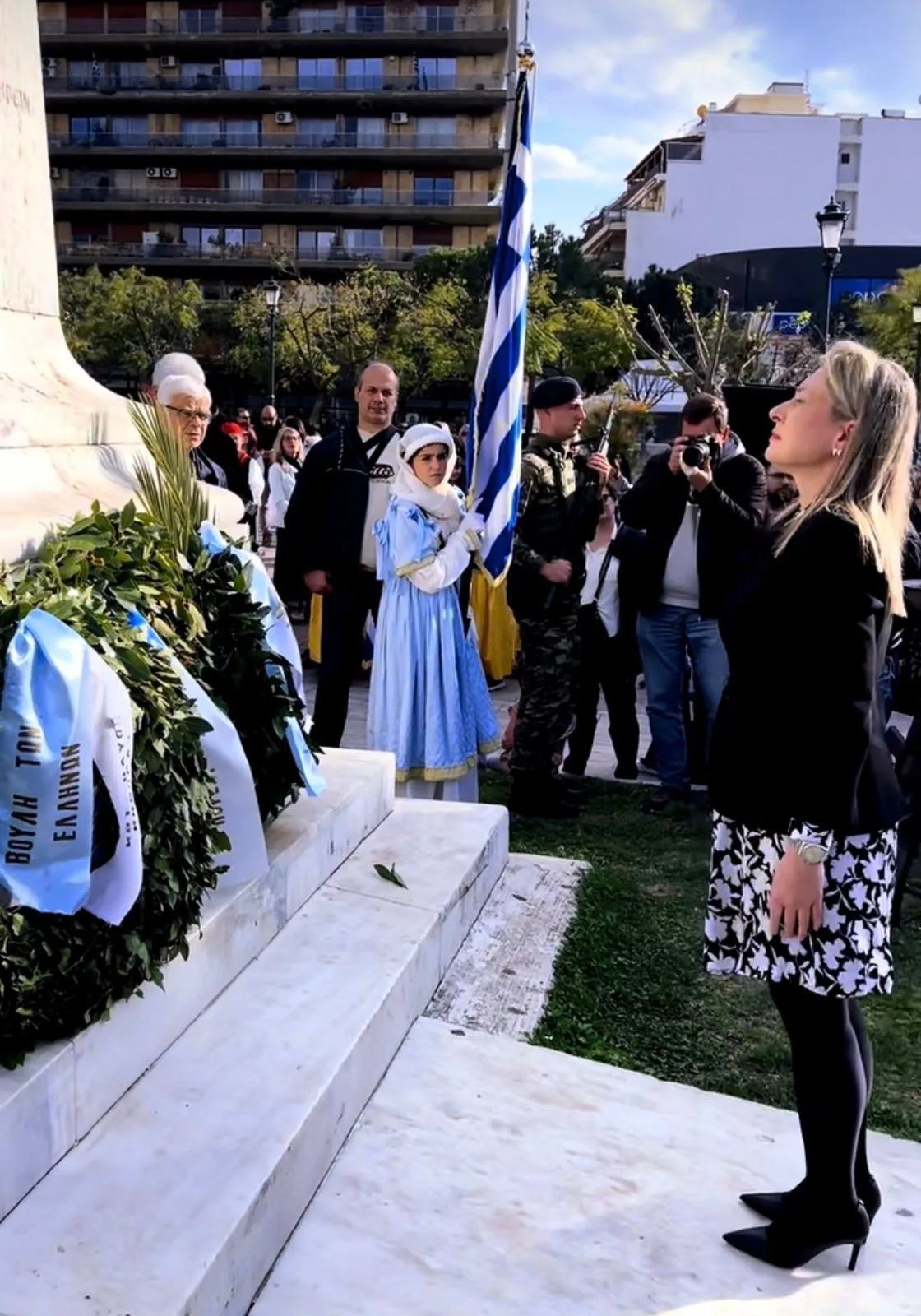 Πάτρα: Η Χριστίνα Αλεξοπούλου εκπρόσωπος του Προέδρου της Βουλής στην Επέτειο ΦΩΤΟ 31 Πάτρα: Η Χριστίνα Αλεξοπούλου εκπρόσωπος του Προέδρου της Βουλής στην Επέτειο ΦΩΤΟ
