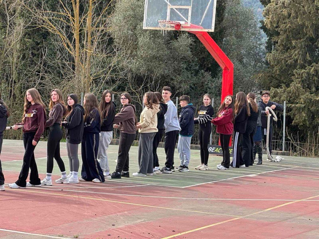 Το άθλημα της διελκυστίνδας στο Γυμνάσιο Κλειτορίας ΒΙΝΤΕΟ - ΦΩΤΟ