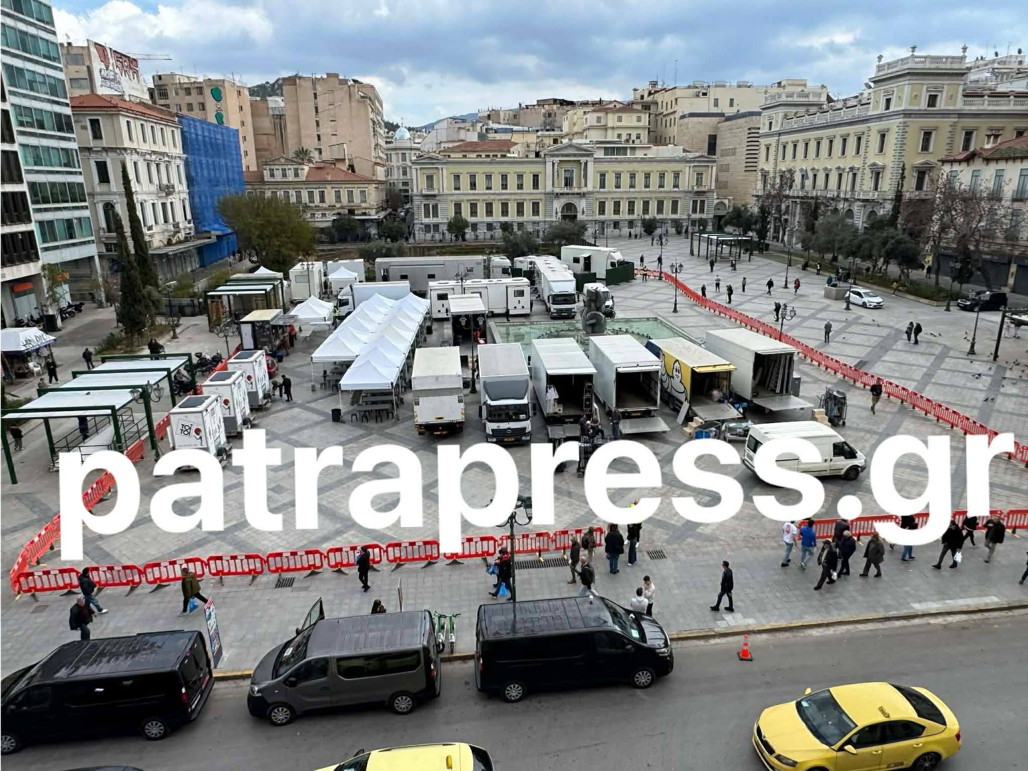 Πλατεία Κοτζιά αλα Χόλιγουντ για τον Μπραντ Πιτ - Πού θα γίνουν τα γυρίσματα της ταινίας «The Riders» ΑΠΟΚΛΕΙΣΤΙΚΕΣ ΦΩΤΟ - ΒΙΝΤΕΟ