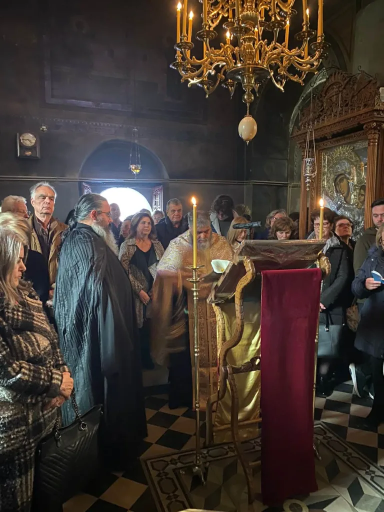 Στην Μονή Ομπλού οι Αρκάδες της Πάτρας για τους Δ΄ Χαιρετισμούς ΦΩΤΟ