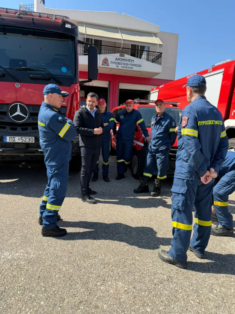 Ηλεία: Σε ετοιμότητα και με ενίσχυση η Πυροσβεστική Υπηρεσία ΦΩΤΟ 31 Ηλεία: Σε ετοιμότητα και με ενίσχυση η Πυροσβεστική Υπηρεσία ΦΩΤΟ