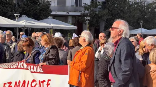 Πάτρα: Η δημοτική αρχή σε αντιπολεμικό συλλαλητήριο - Ο Αραξος και η Ανδραβίδα