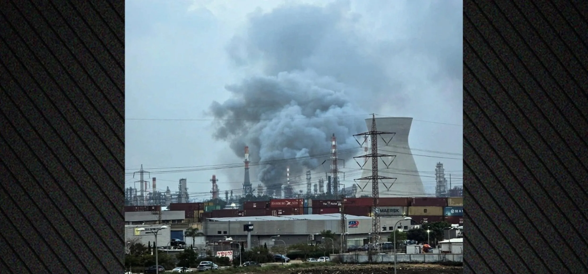 Στις φλόγες το μεγαλύτερο διυλιστήριο στο Ισραήλ – ΒΙΝΤΕΟ από τους βομβαρδισμούς του Ιράν