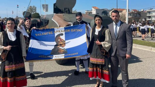 Οι Αρκάδες της Πάτρας στις επετειακές εκδηλώσεις στο Μεσολόγγι ΦΩΤΟ