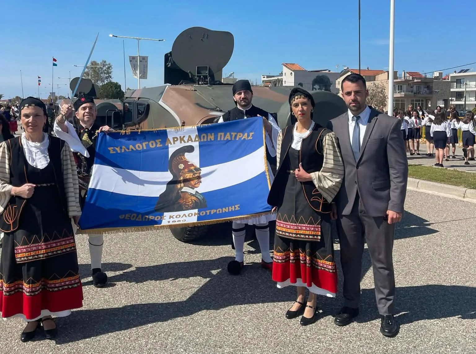 Οι Αρκάδες της Πάτρας στις επετειακές εκδηλώσεις στο Μεσολόγγι ΦΩΤΟ