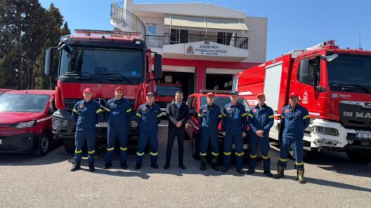 Ηλεία: Σε ετοιμότητα και με ενίσχυση η Πυροσβεστική Υπηρεσία ΦΩΤΟ