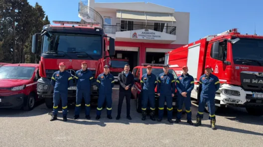 Ηλεία: Σε ετοιμότητα και με ενίσχυση η Πυροσβεστική Υπηρεσία ΦΩΤΟ