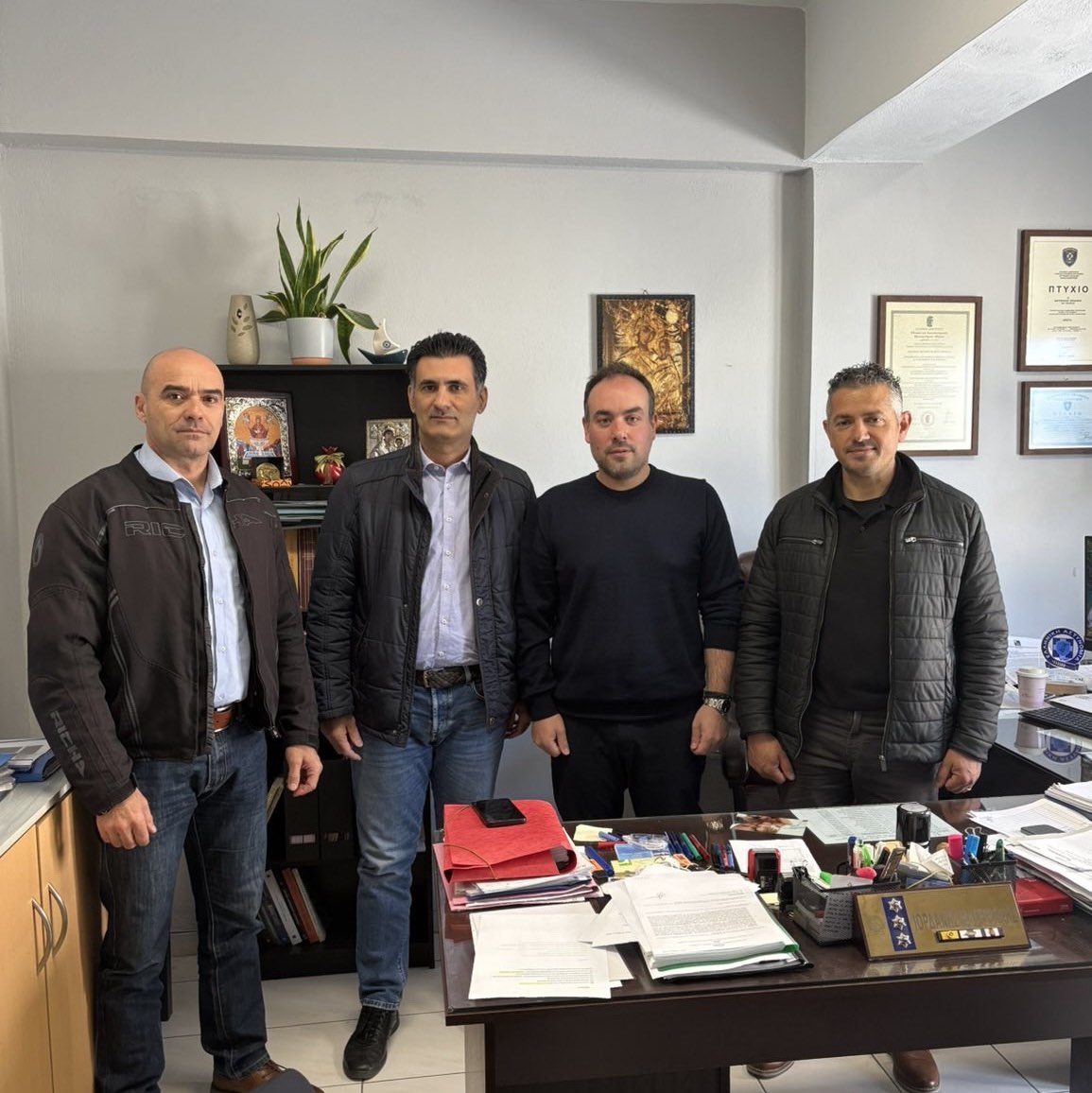 Συναντήσεις της Ένωσης Αστυνομικών Αχαΐας στην Αιγιάλεια για την ενίσχυση της αστυνόμευσης ΦΩΤΟ