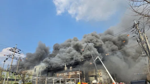 Πολλοί τραυματίες και αγνοούμενοι σε μεγάλη φωτιά σε εργοστάσιο αυτοκινήτων στην Κορέα ΒΙΝΤΕΟ