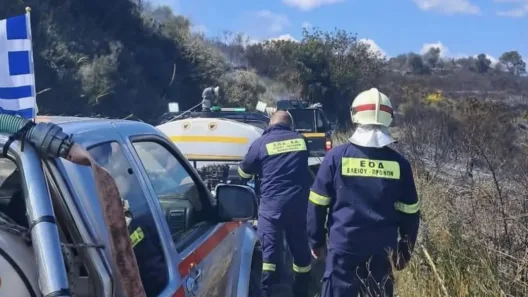 Κεφαλονιά: Υπό μερικό έλεγχο η φωτιά στα Μαυράτα ΦΩΤΟ - ΒΙΝΤΕΟ