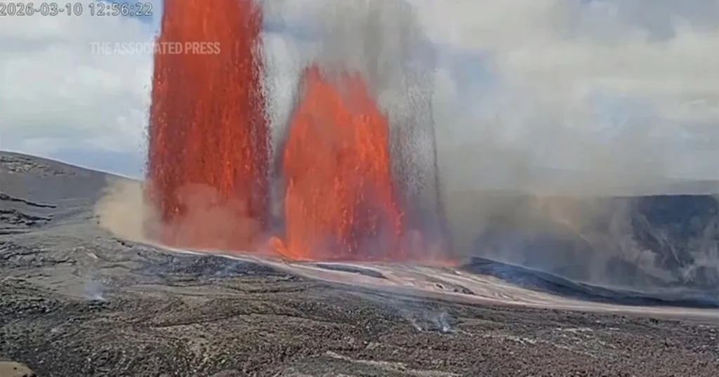 Εντυπωσιακές εικόνες από το ηφαίστειο Κιλαουέα