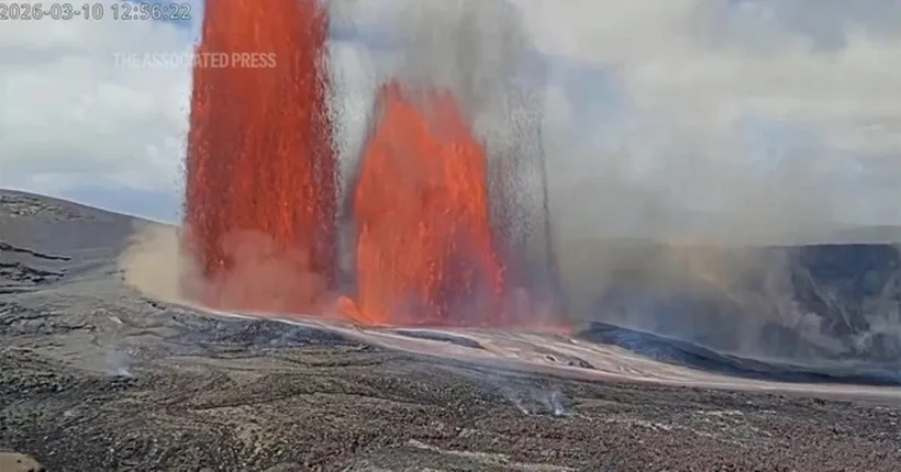 Εντυπωσιακές εικόνες από το ηφαίστειο Κιλαουέα
