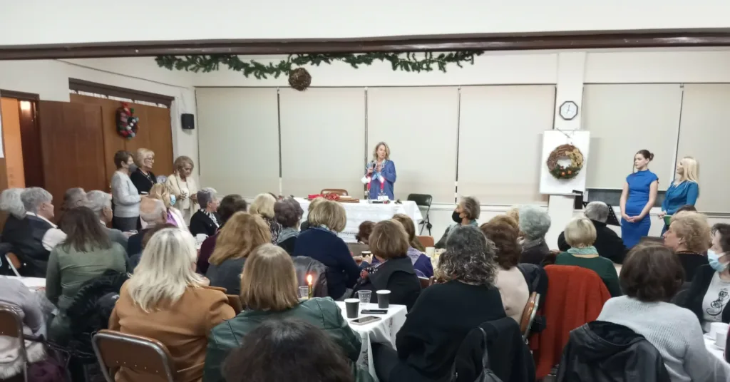 Ομιλία της Γεωργίας Κατσιροπούλου στον Μορφωτικό Κυριών Πατρών