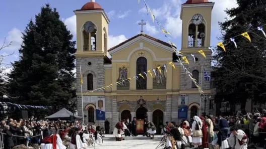 Η Ιερά Μητρόπολη για τον εορτασμό των 205 ετών από την απελευθέρωση των Καλαβρύτων ΦΩΤΟ