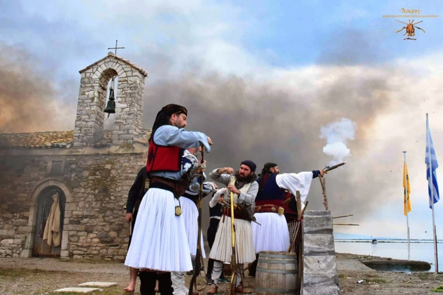 Η μάχη της Κλείσοβας αναβιώνει 200 χρόνια μετά στο Μεσολόγγι 30 Η μάχη της Κλείσοβας αναβιώνει 200 χρόνια μετά στο Μεσολόγγι