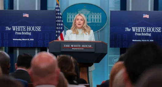 Η εκπρόσωπος του Λευκού Οίκου, Καρολάιν Λίβιτ