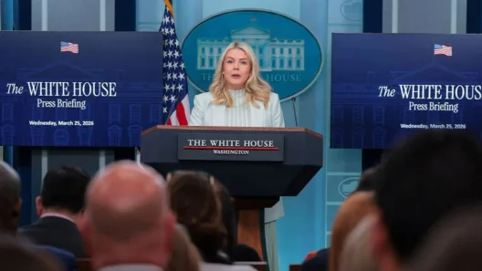 Η εκπρόσωπος του Λευκού Οίκου, Καρολάιν Λίβιτ