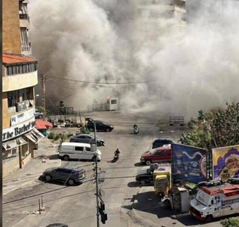 Από την επίθεση του Ισραήλ στη Βυρητό