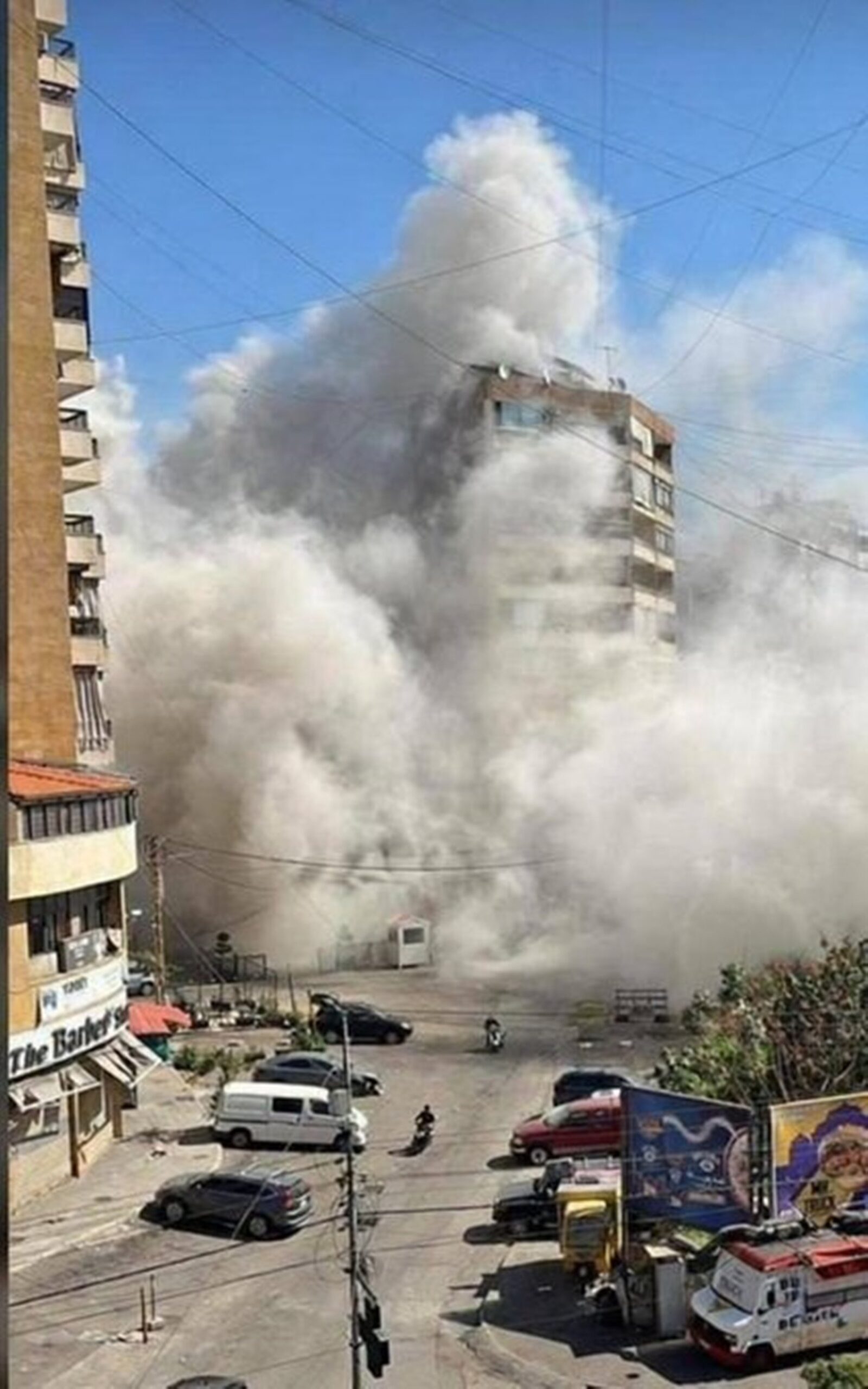 Από την επίθεση του Ισραήλ στη Βυρητό