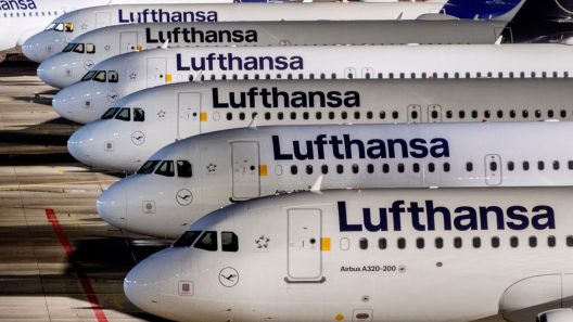 Καθηλώνονται τα αεροπλάνα της Lufthansa