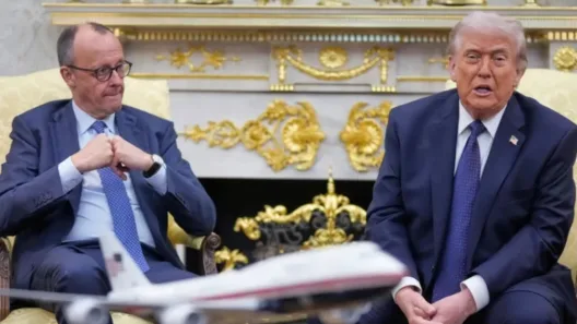 Από την πρόσφατη συνάντηση Μερτς με Τραμπ στον Λευκό Οίκο