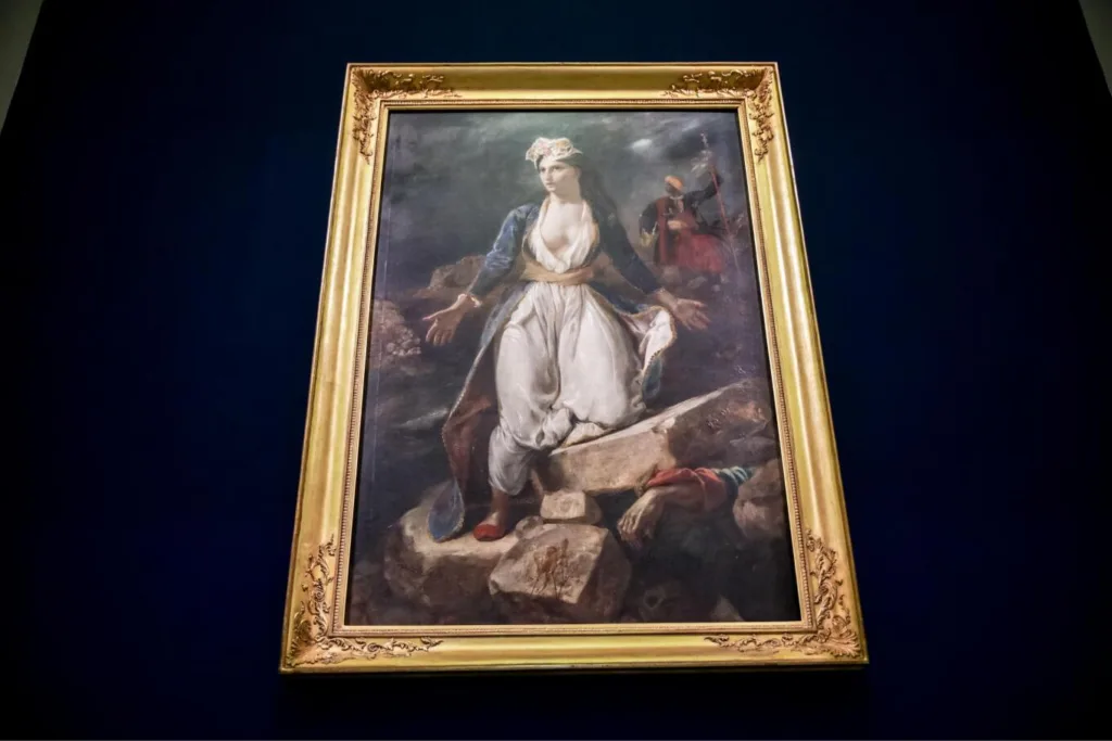 Στο Μεσολόγγι εκτίθεται για πρώτη φορά ο πίνακας του Ντελακρουά για την «Εξοδο» ΦΩΤΟ - ΒΙΝΤΕΟ
