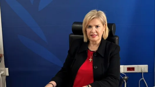 Η αντιπεριφερειάρχης Κοινωνικής Πολιτικής και Οικογένειας, Γεωργία Ντάτσικα