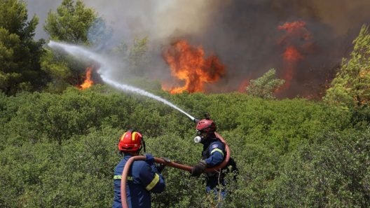 Κεφαλονιά: Συναγερμός για φωτιά στα Μαυράτα - Επιχειρεί και ένα αεροσκάφος