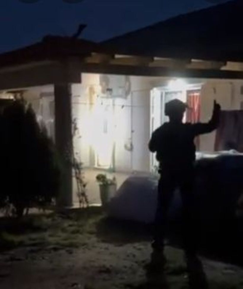 Από την αστυνομική έφοδο στον Πύργο