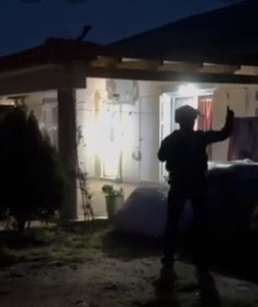 Από την αστυνομική έφοδο στον Πύργο