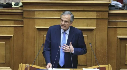 Ο Σαμαράς απάντησε στη Βουλή στις αιχμές Μητσοτάκη για «επαγγελματίες ανησυχούντες»