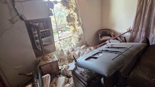 Ο σεισμός στη θεσπρωτία επληξε σπίτια