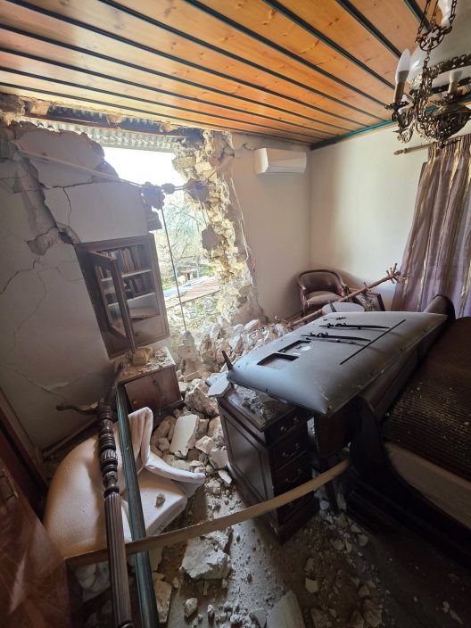 Ο σεισμός στη θεσπρωτία επληξε σπίτια