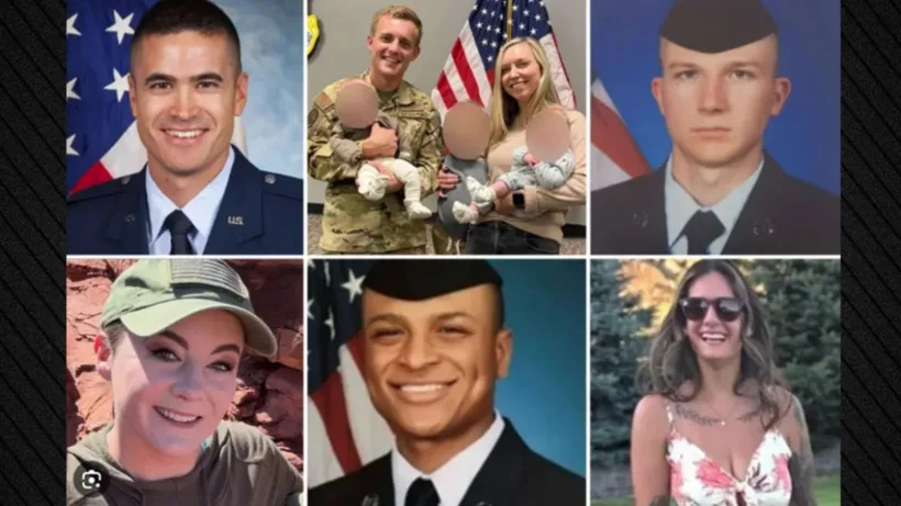 Οι έξι Αμερικανοί στρατιώτες που επέβαιναν σε αεροσκάφος