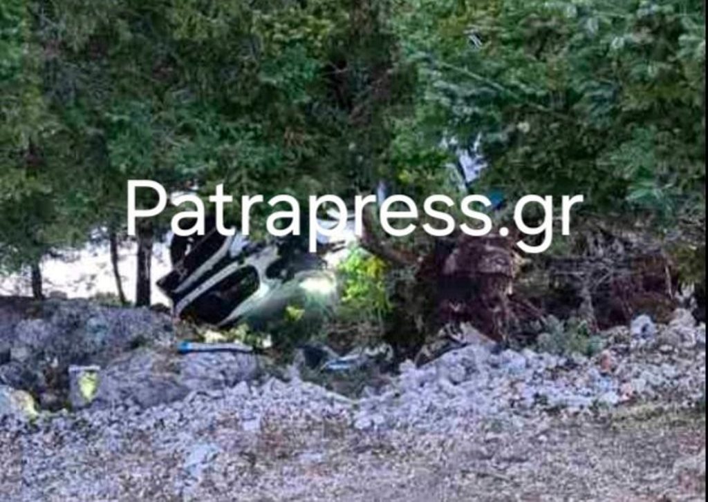 Καλάβρυτα: Σοβαρό τροχαίο, αυτοκίνητο στα...έλατα ΦΩΤΟ - ΒΙΝΤΕΟ