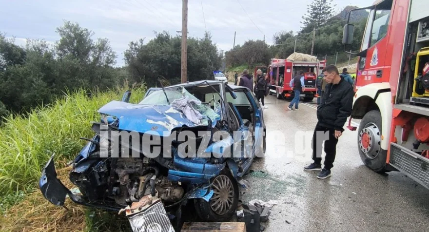 Ζάκυνθος: Υπέκυψε στα τραύματα του 53χρονος οδηγός μετά από σύγκρουση με σχολικό ΦΩΤΟ - ΒΙΝΤΕΟ