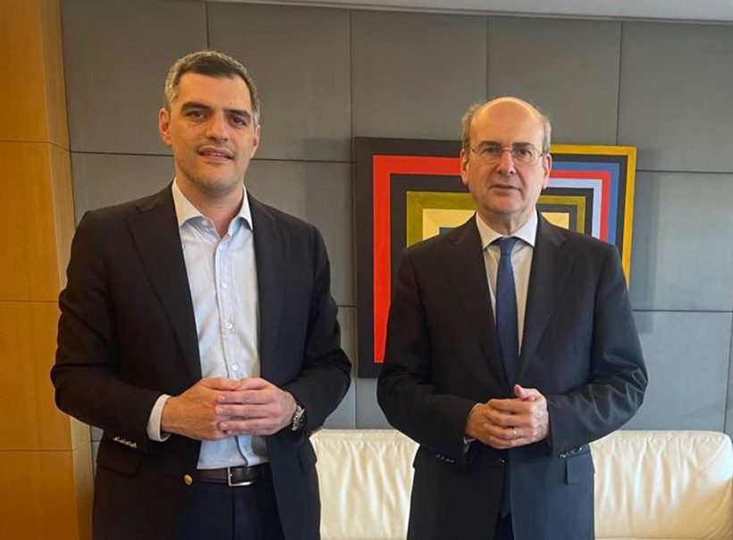 Αχαΐα: Συνάντηση Τσώκου με Χατζηδάκη για τα μεγάλα έργα