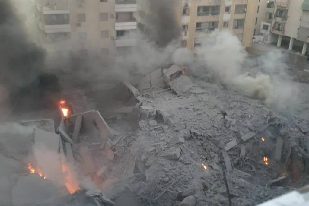 Το στρατηγείο της Χεζμπολάχ, στη Βηρυτό