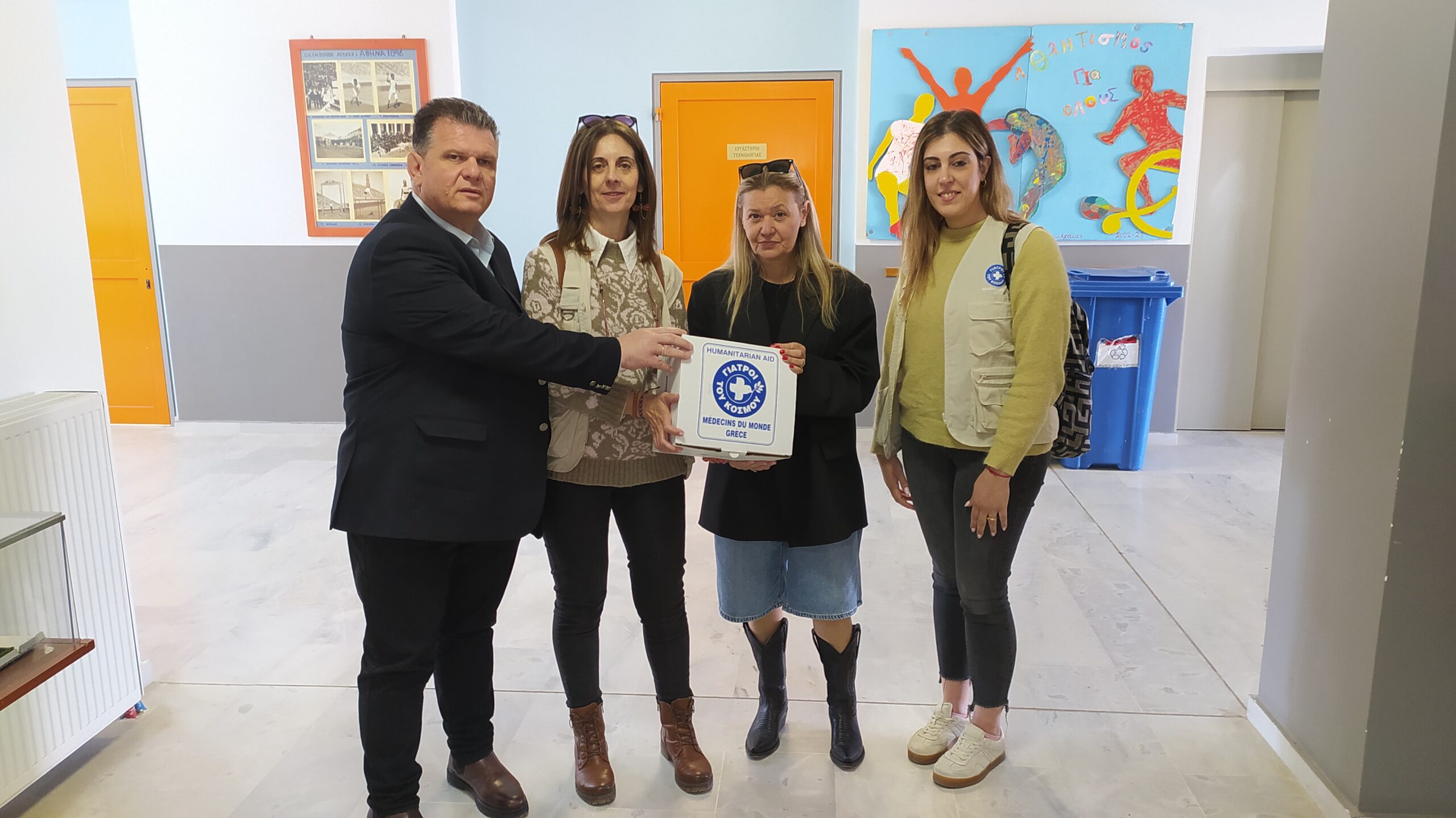 Δυτική Αχαΐα: Απινιδωτές σε σχολεία και το Κέντρο Υγείας ΦΩΤΟ