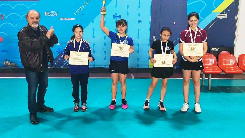 Το πρωτάθλημα παμπαίδων-παγκορασίδων Πινγκ Πονγκ 2026, στην Πάτρα ΦΩΤΟ