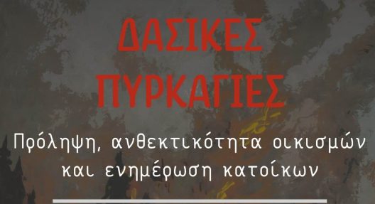 Η ομάδα «ΑΣΤΟ αλλάξουμε» στην εκδήλωση «Δασικές πυρκαγιές στην Ελλάδα»