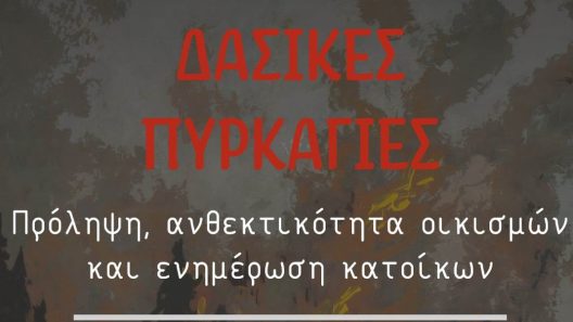 Η ομάδα «ΑΣΤΟ αλλάξουμε» στην εκδήλωση «Δασικές πυρκαγιές στην Ελλάδα»