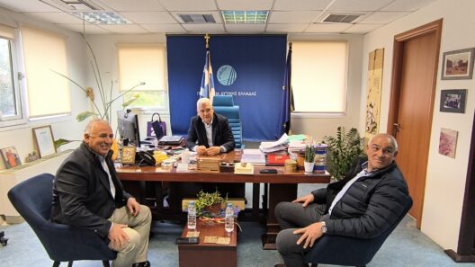 Πάτρα: Ζητήματα της Αιγιάλειας επί τάπητος στη συνάντηση Ζαΐμη - Ανδριόπουλου