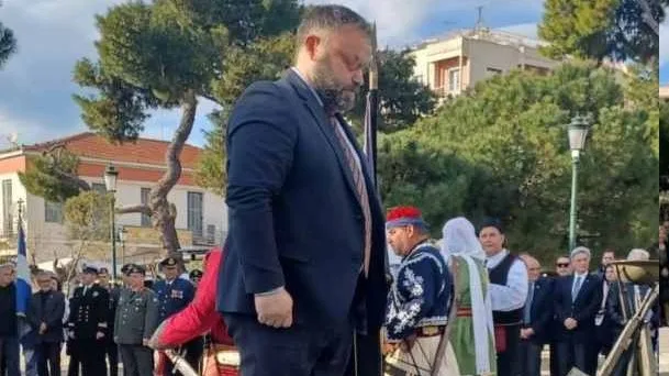 Aχαΐα: Κατάθεση στεφάνων από τον Βουλευτή Τσιρώνη και την Νομαρχιακή της ΝΙΚΗΣ ΦΩΤΟ